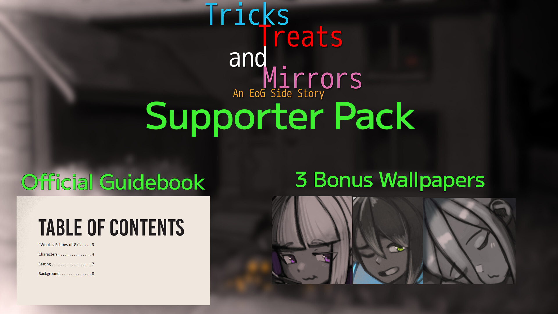 Tricks, Treats and Mirrors - An EoG Supporter Pack (Steam) 由: Lonely Rabbit Games