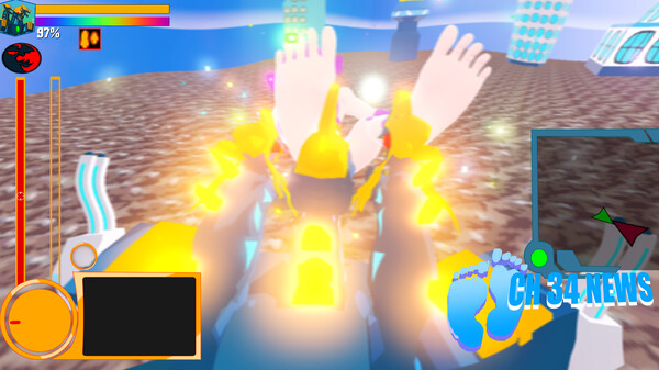 Screenshot 3 of Foot Fetish Fortress VolTitan Vs The Jundoh Empire Vol.3 - more gameplay footage