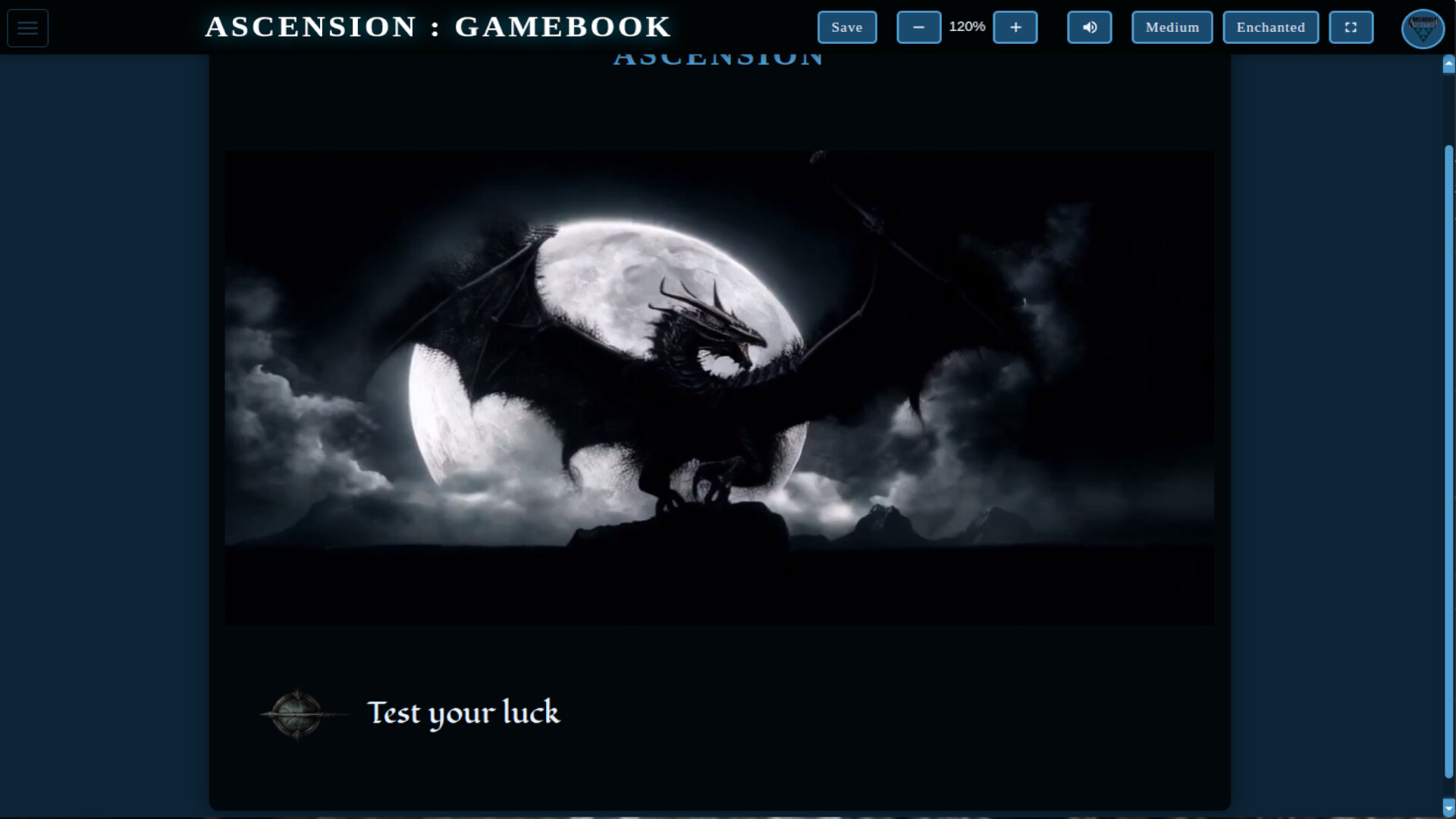 Ascension Gamebook screenshot 5
