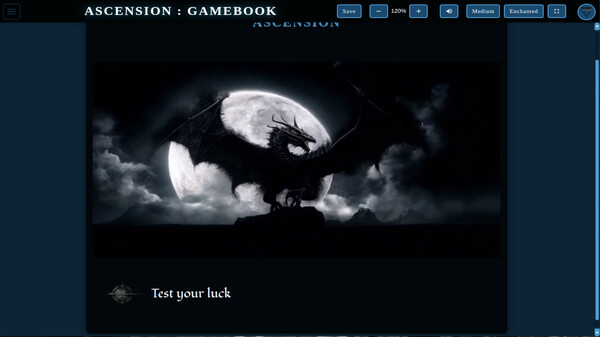 Ascension Gamebook screenshot 1