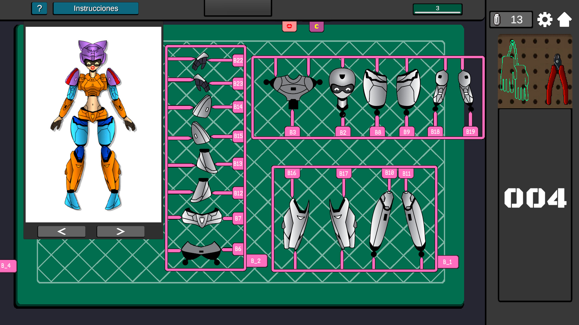 Mech Assembler: Model Kit builder Simulator screenshot 5