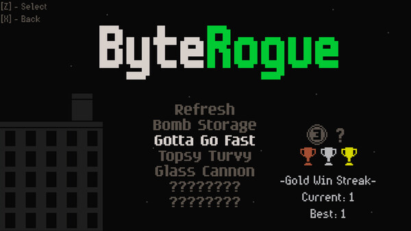 Скриншот из ByteRogue