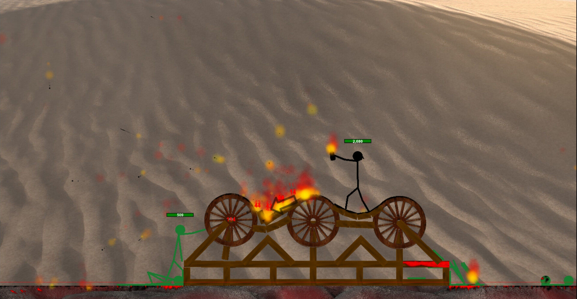 Stickman Physics Battle Arena – Screenshot 33