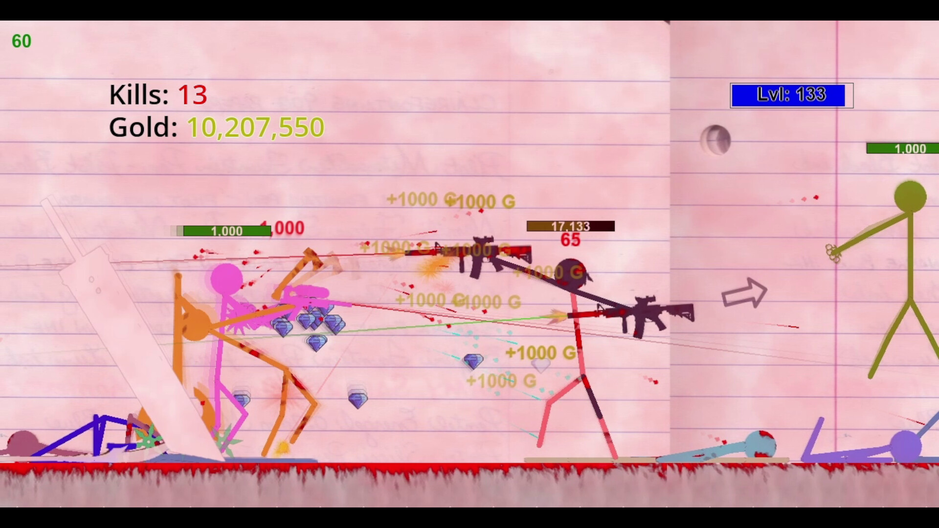 Stickman Physics Battle Arena – Screenshot 29