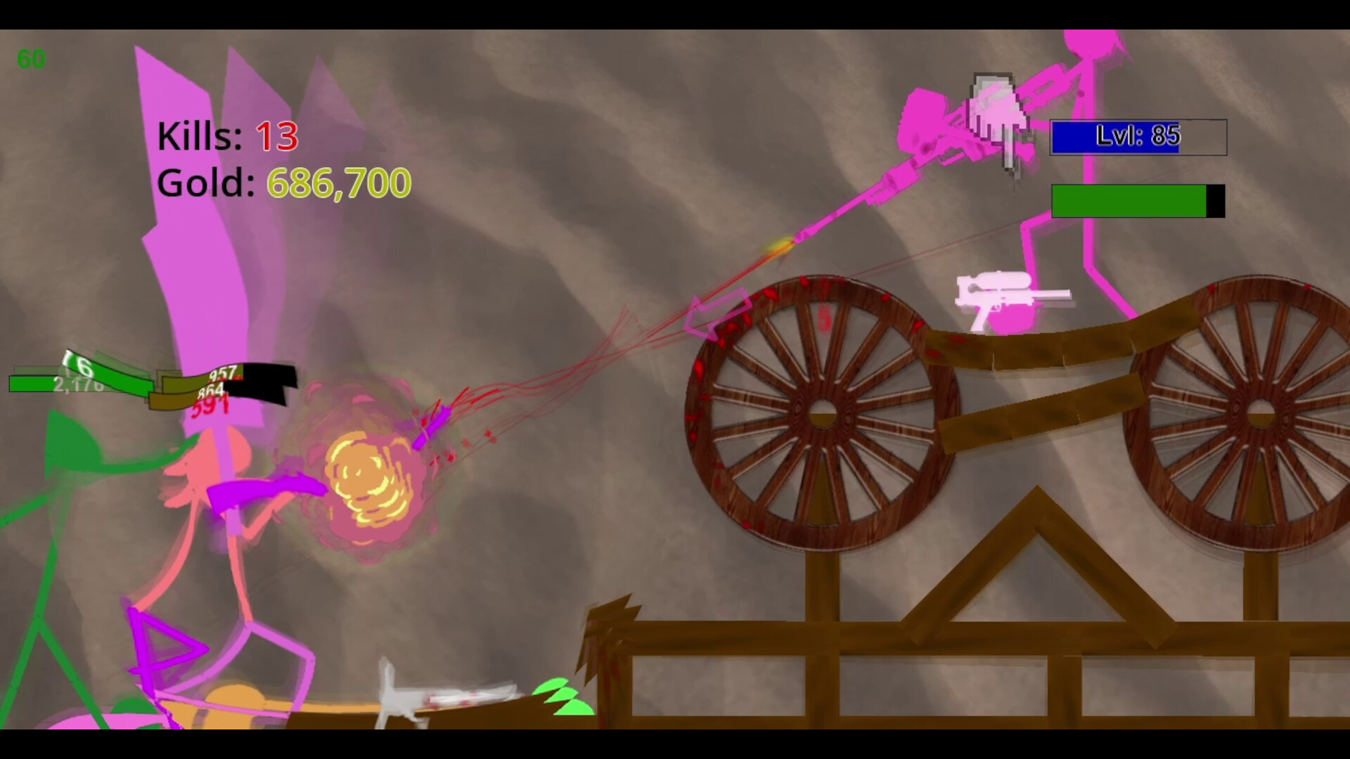 Stickman Physics Battle Arena screenshot #18