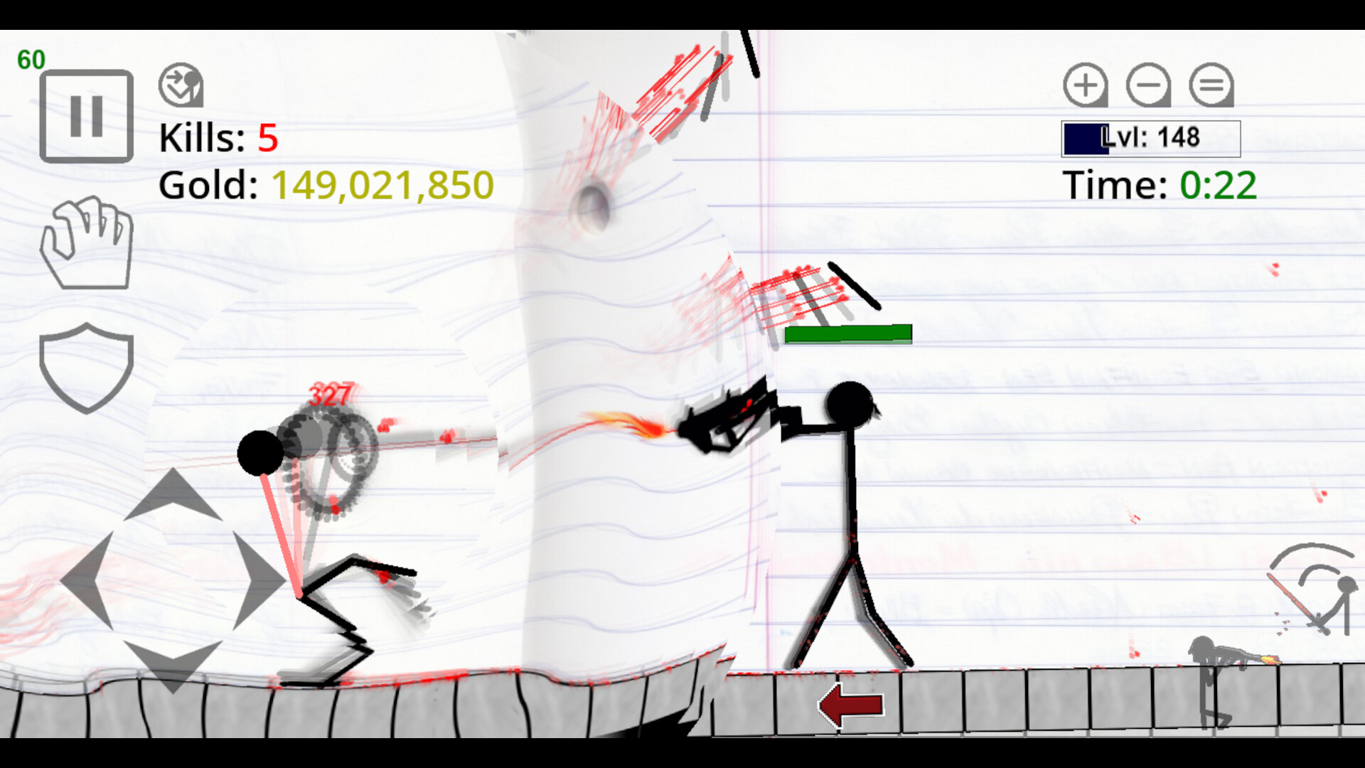 Stickman Physics Battle Arena screenshot #25