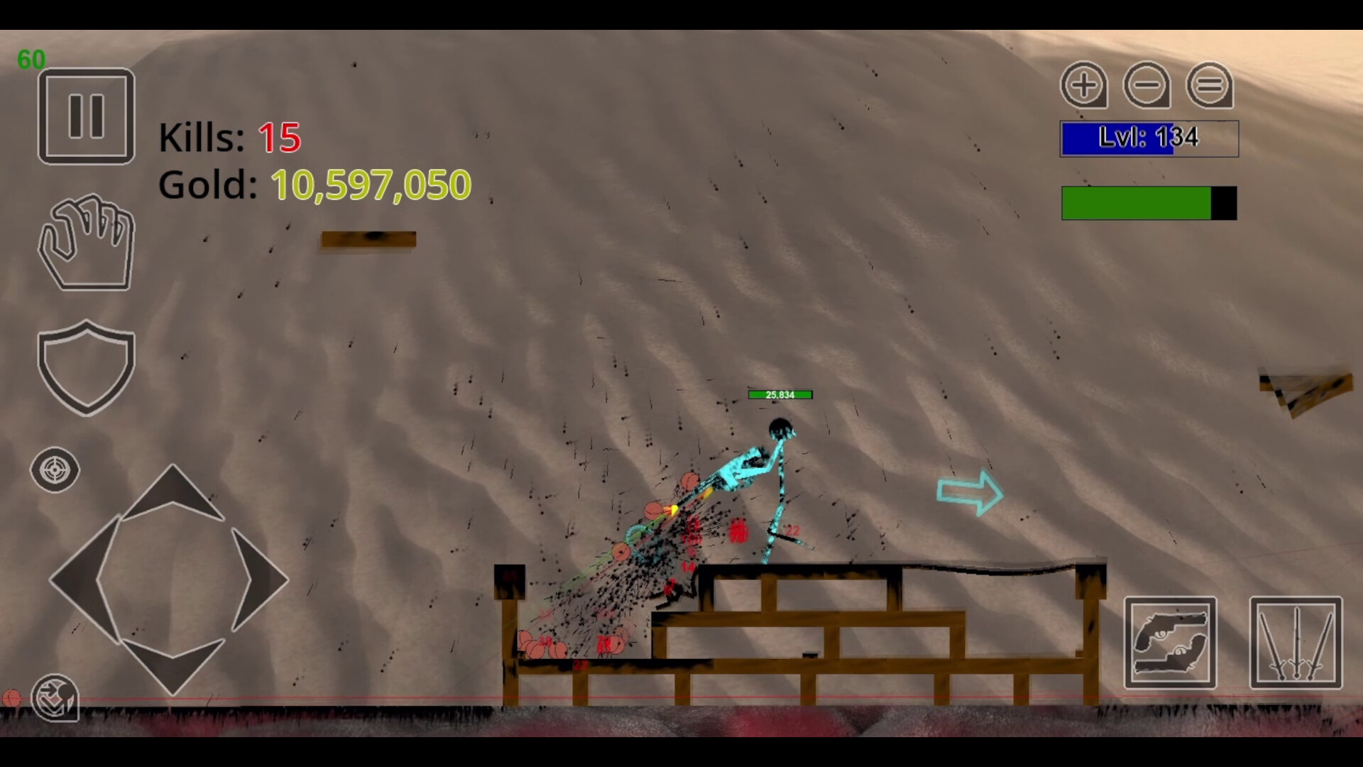 Stickman Physics Battle Arena screenshot #19