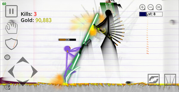 Stickman Physics Battle Arena screenshot 46
