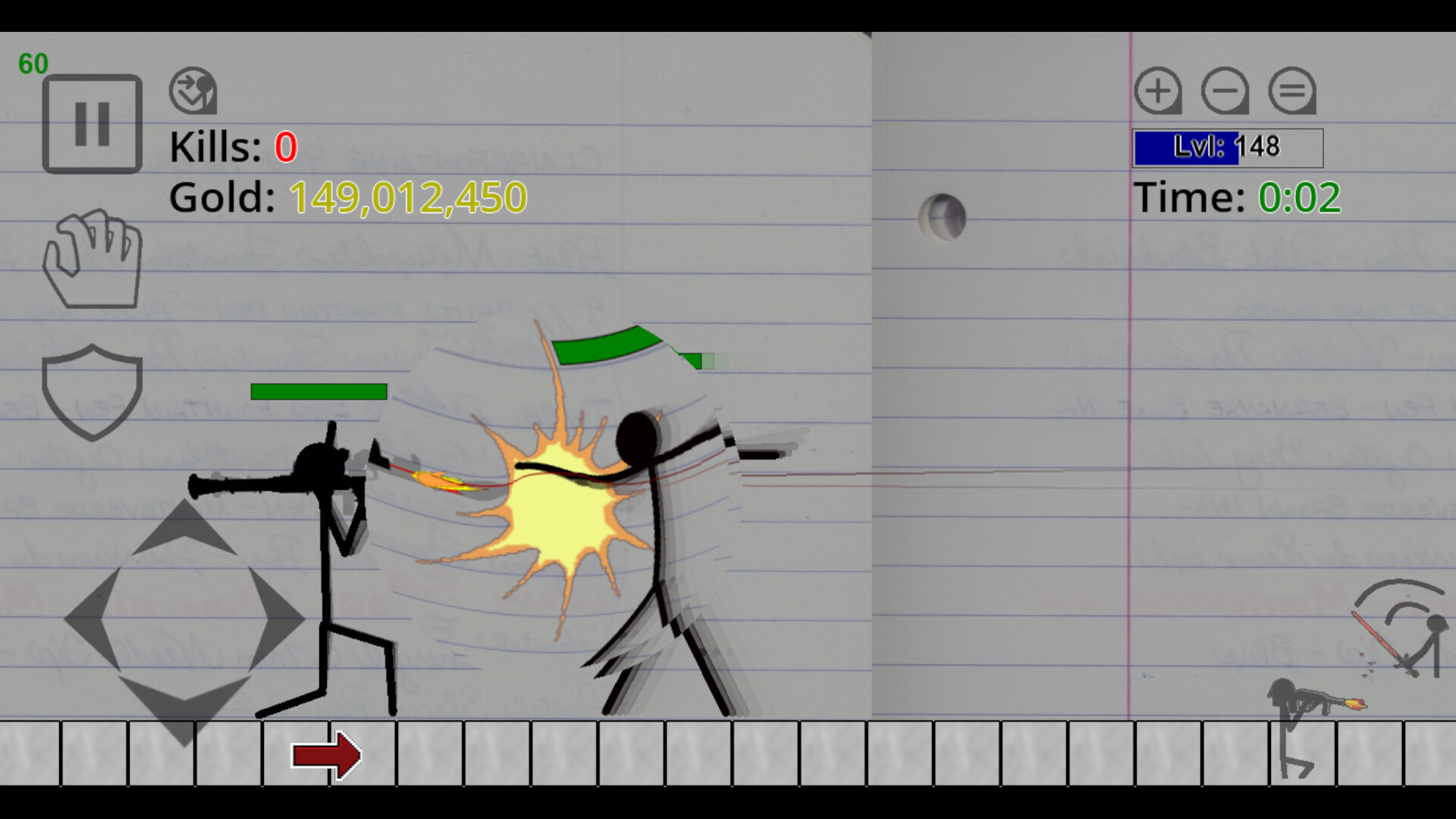 Stickman Physics Battle Arena screenshot #9