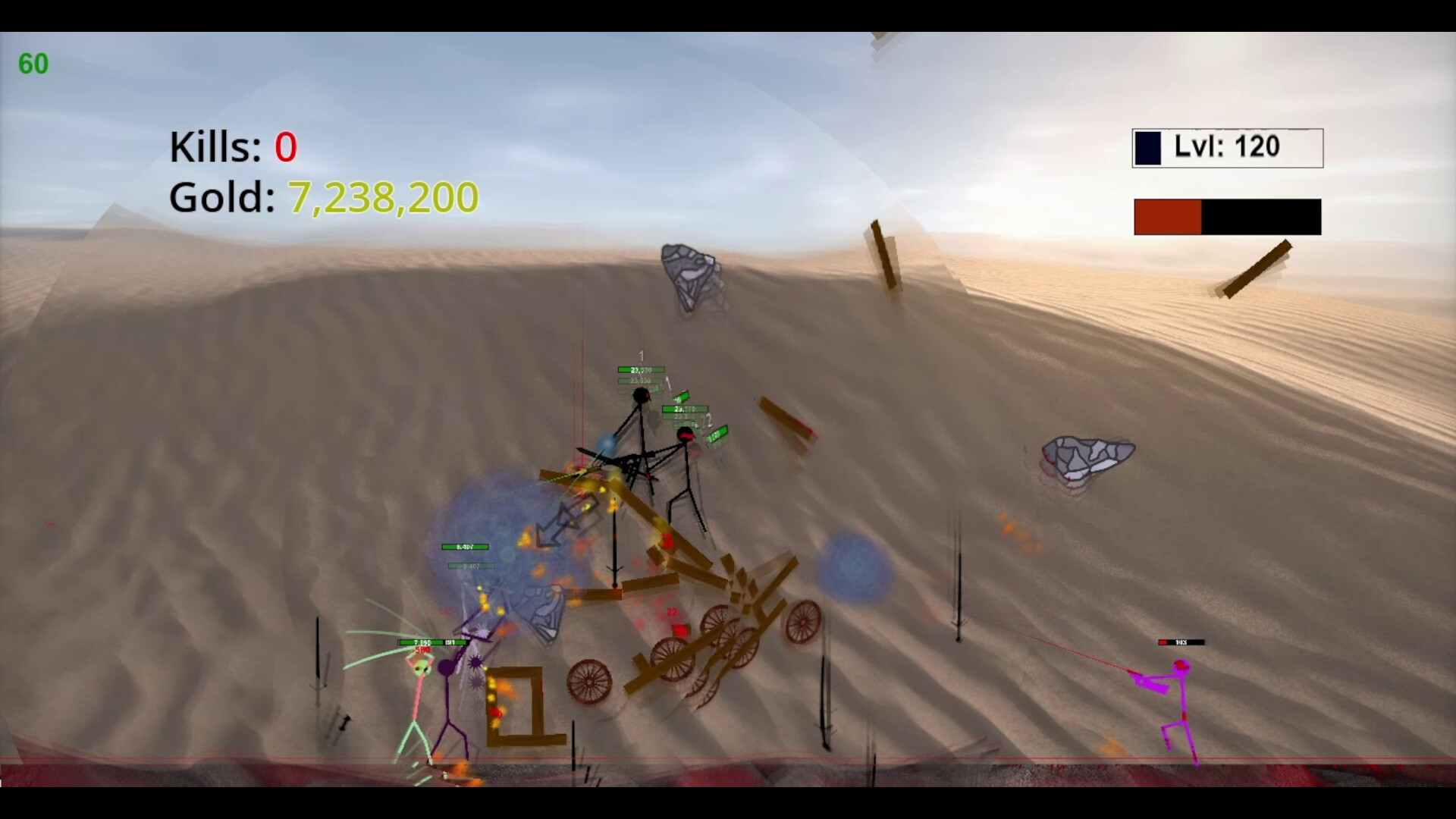 Stickman Physics Battle Arena screenshot #12