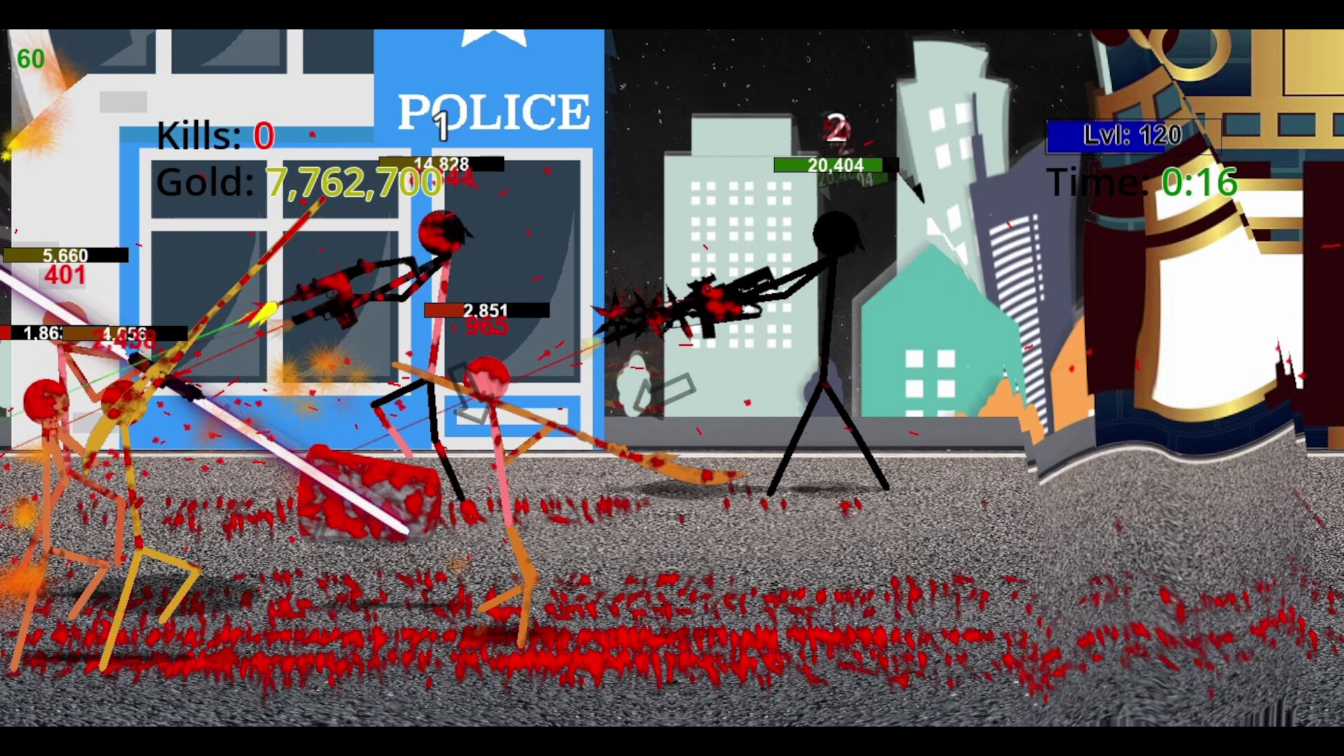 Stickman Physics Battle Arena screenshot #37
