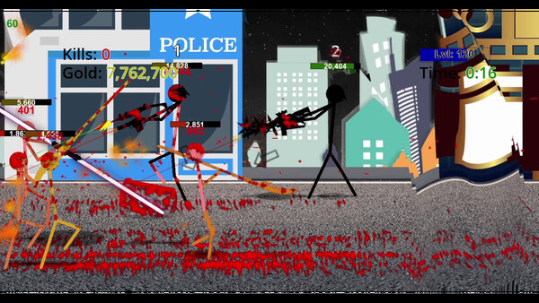 Stickman Physics Battle Arena screenshot 7