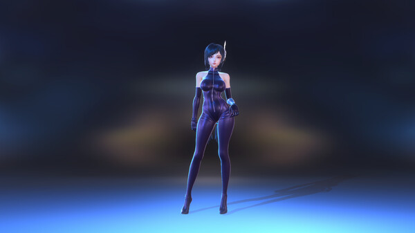 Angel Legion-DLC Tight Leather (Purple)