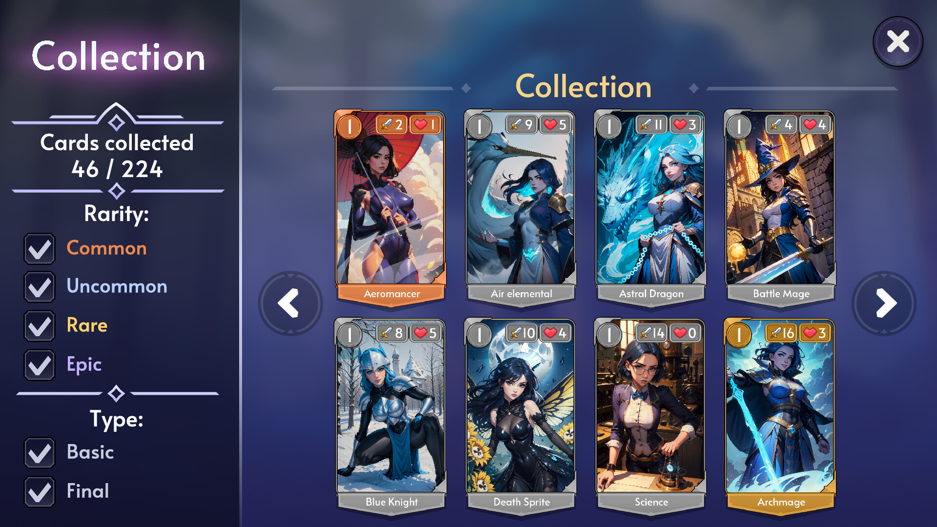 Harem of Lust: Battle Cards screenshot #11