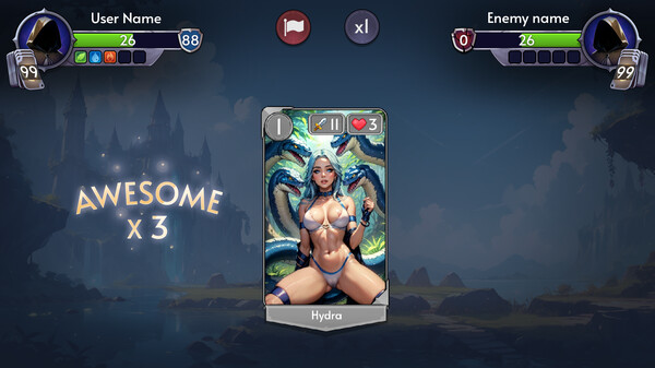 Harem of Lust: Battle Cards