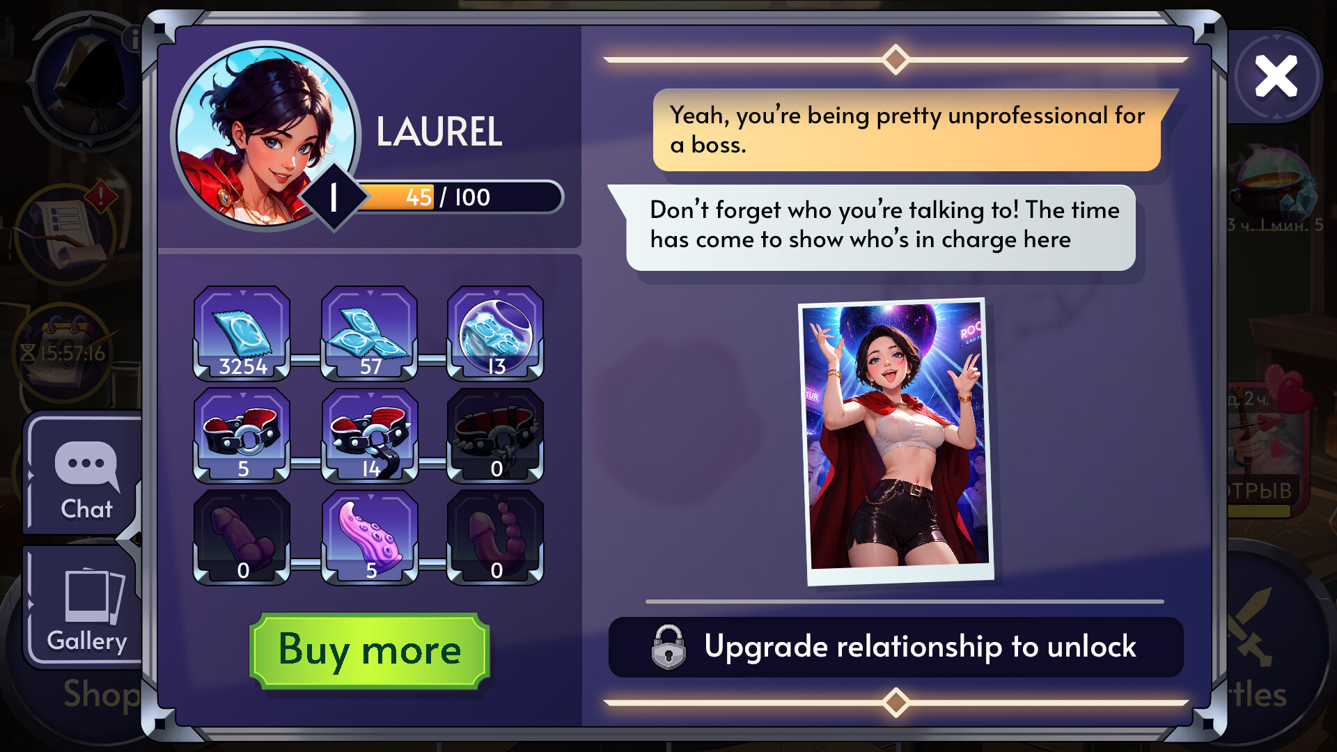 Harem of Lust: Battle Cards screenshot #8