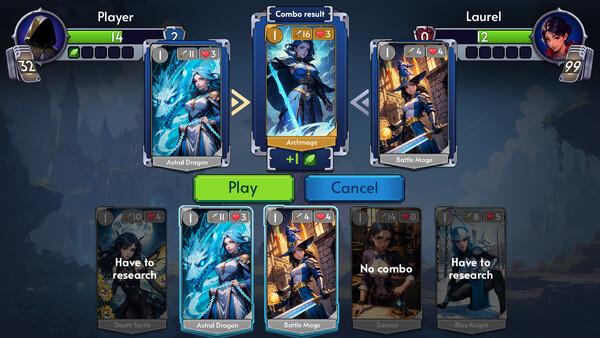 Harem of Lust: Battle Cards — 12