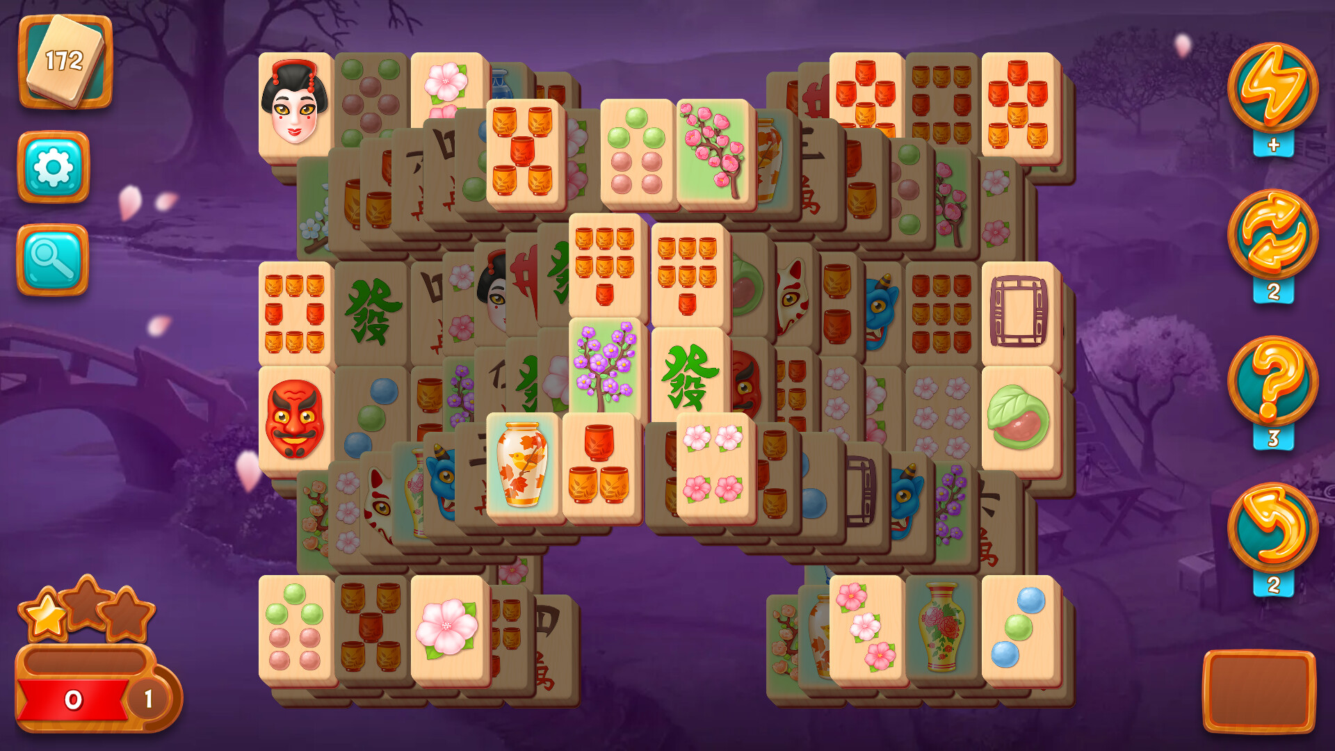 Mahjong Fest: Sakura Garden screenshot #14