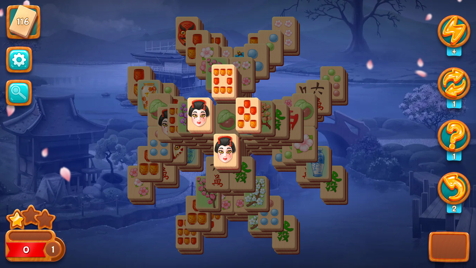 Mahjong Fest: Sakura Garden screenshot #17