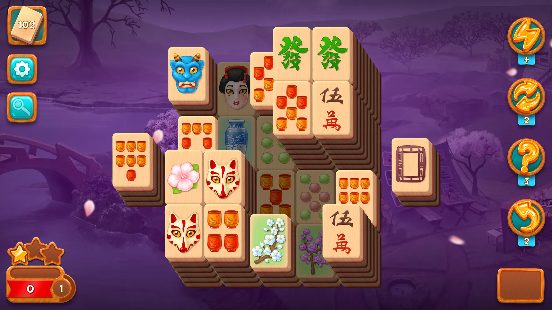 Mahjong Fest: Sakura Garden screenshot #16