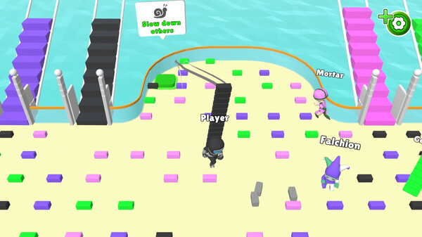 Скриншот из Bridge Race: Busy