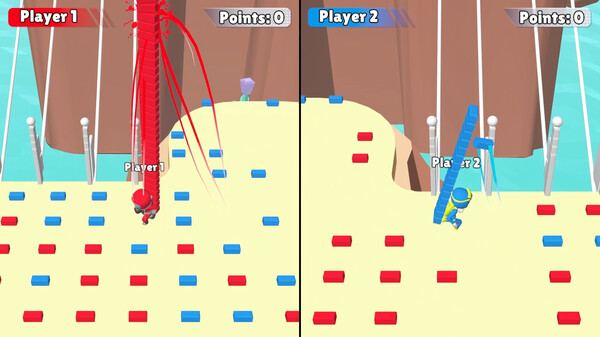 Скриншот из Bridge Race: Busy