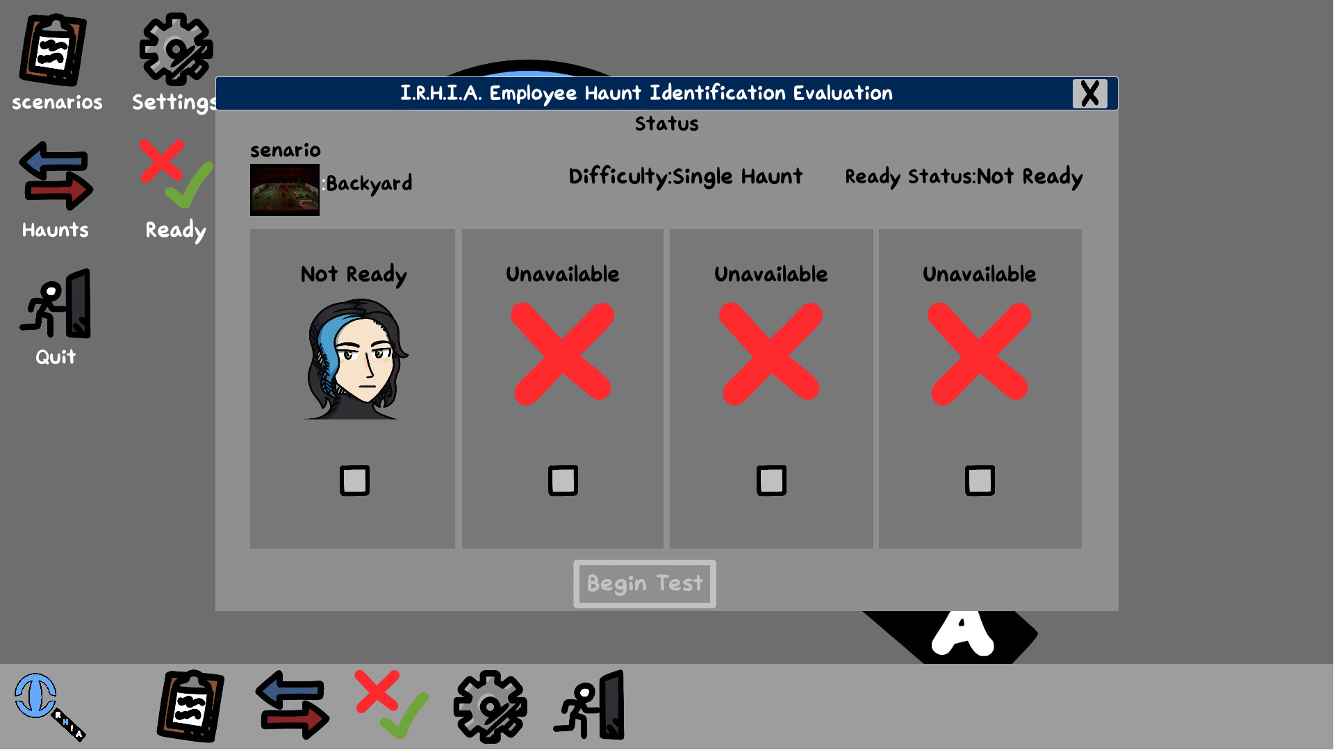 Haunted Science: Welcome To I.R.I.H.A. screenshot #1