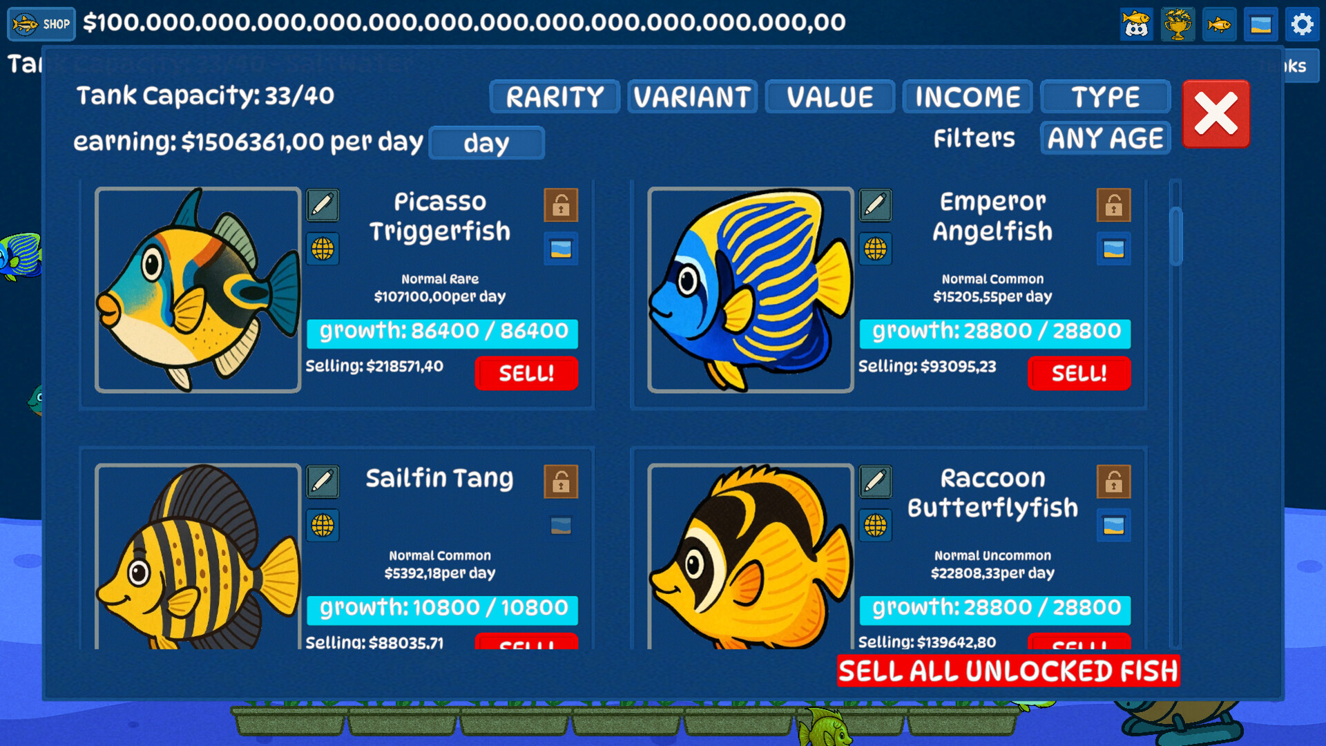 Easy Bubbles: Social Fishkeeping screenshot 6