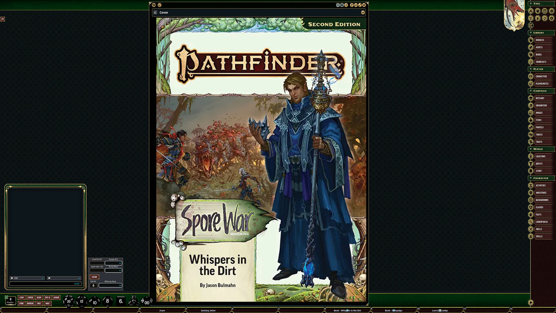 Fantasy Grounds - Pathfinder 2 - Whispers in the Dirt - Spore War 1 of 3 Featured Screenshot #1
