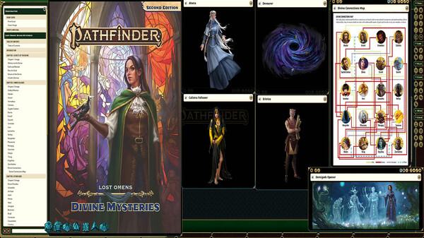 Fantasy Grounds - Pathfinder 2 RPG - Lost Omens: Divine Mysteries