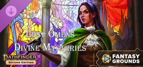 Fantasy Grounds - Pathfinder 2 RPG - Lost Omens: Divine Mysteries cover art