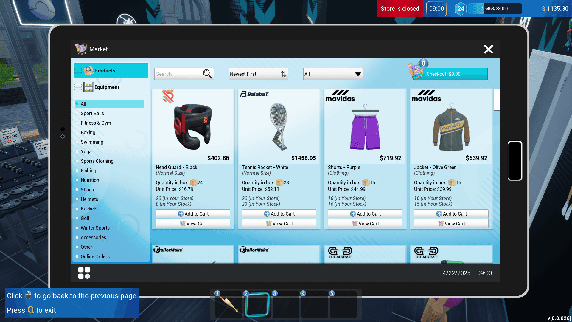 Sporting Goods Shop screenshot 7