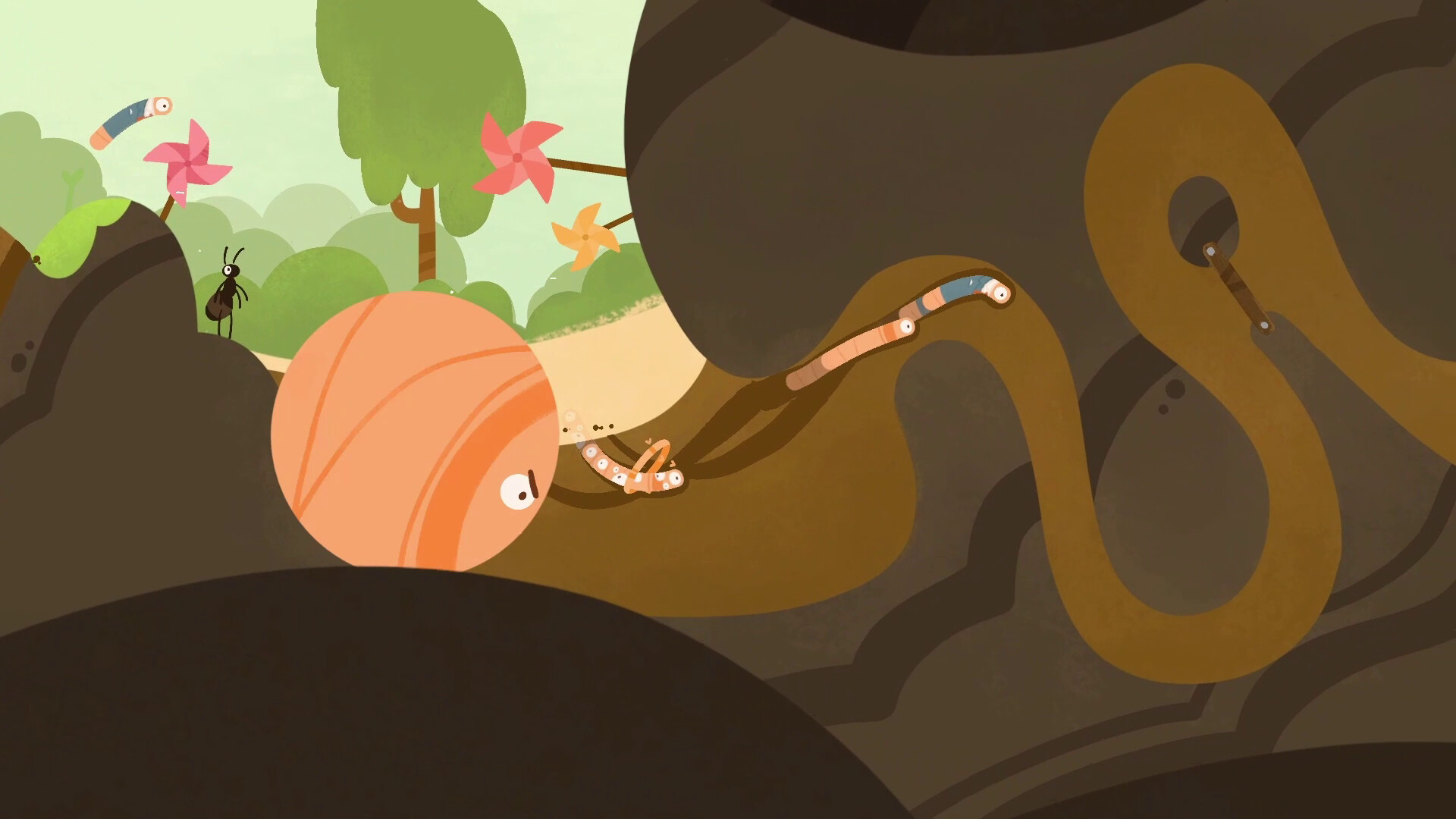 RaceWorms screenshot #4