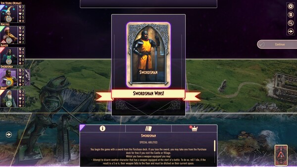 Talisman: Digital 5th Edition - The Swordsman Character