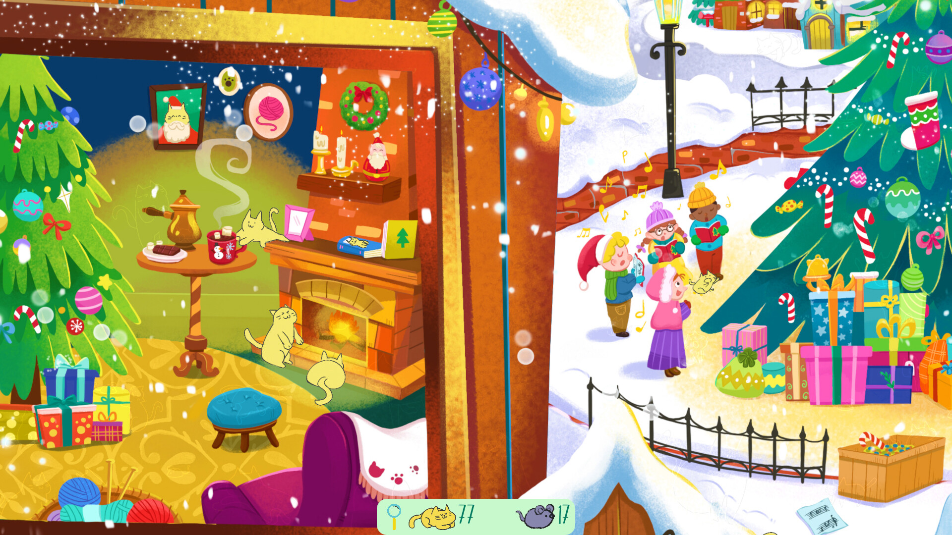 Storytime Cats - Meows and Mistletoes screenshot #3