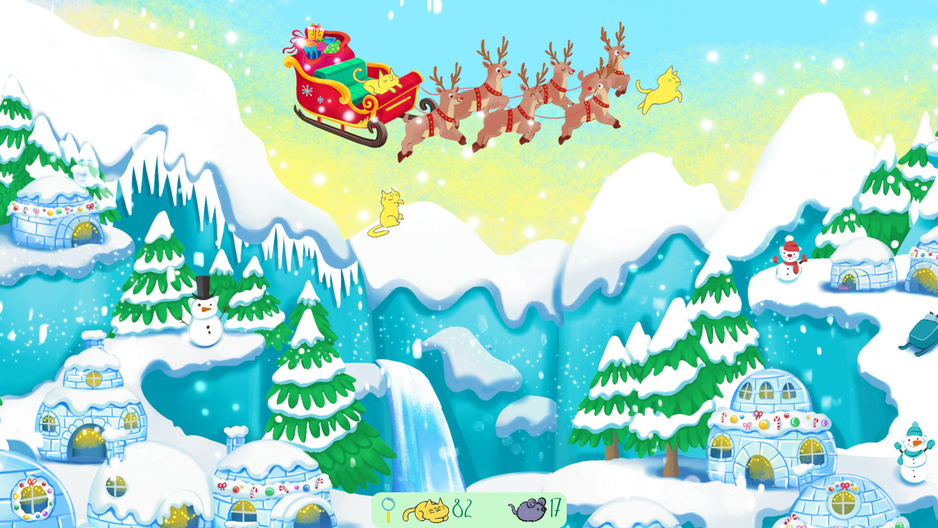 Storytime Cats - Meows and Mistletoes screenshot