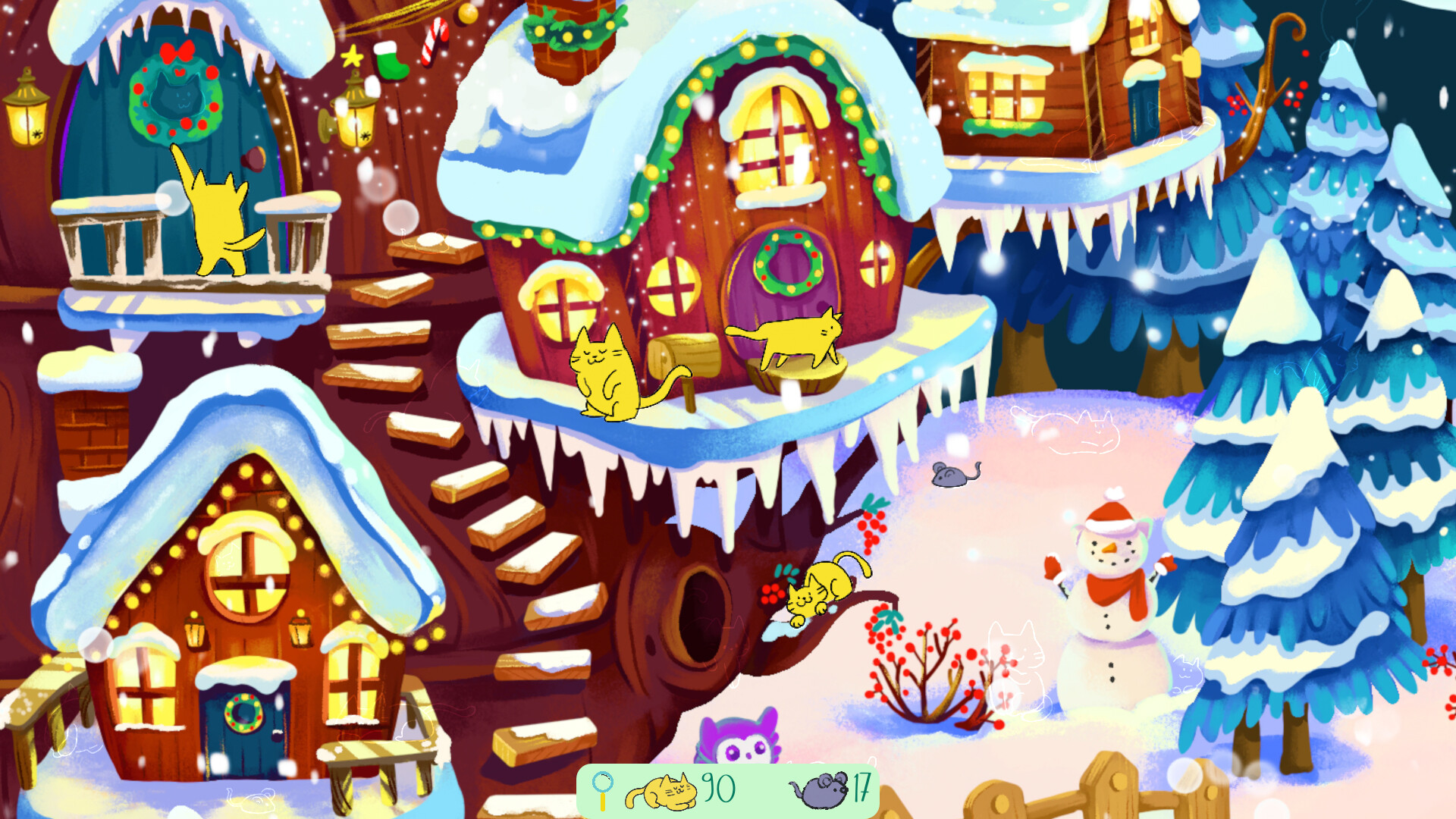 Storytime Cats - Meows and Mistletoes screenshot #5