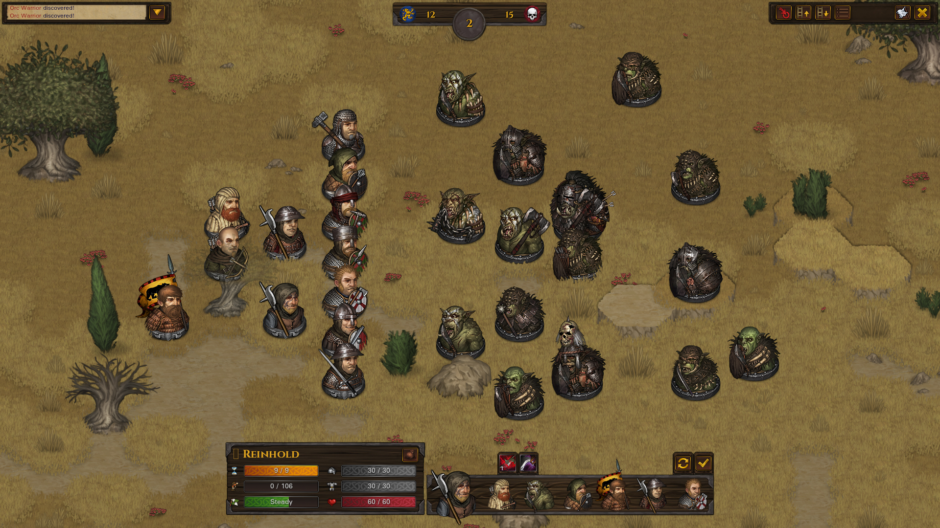 Screenshot de Battle Brothers