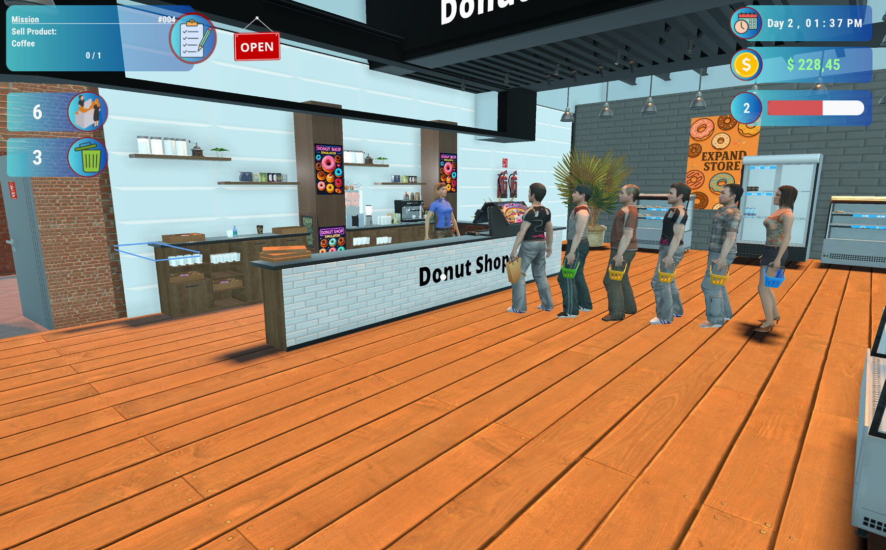 Donut Shop Simulator screenshot #2
