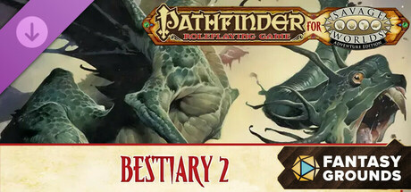 Fantasy Grounds - Pathfinder for Savage Worlds Bestiary 2 cover art