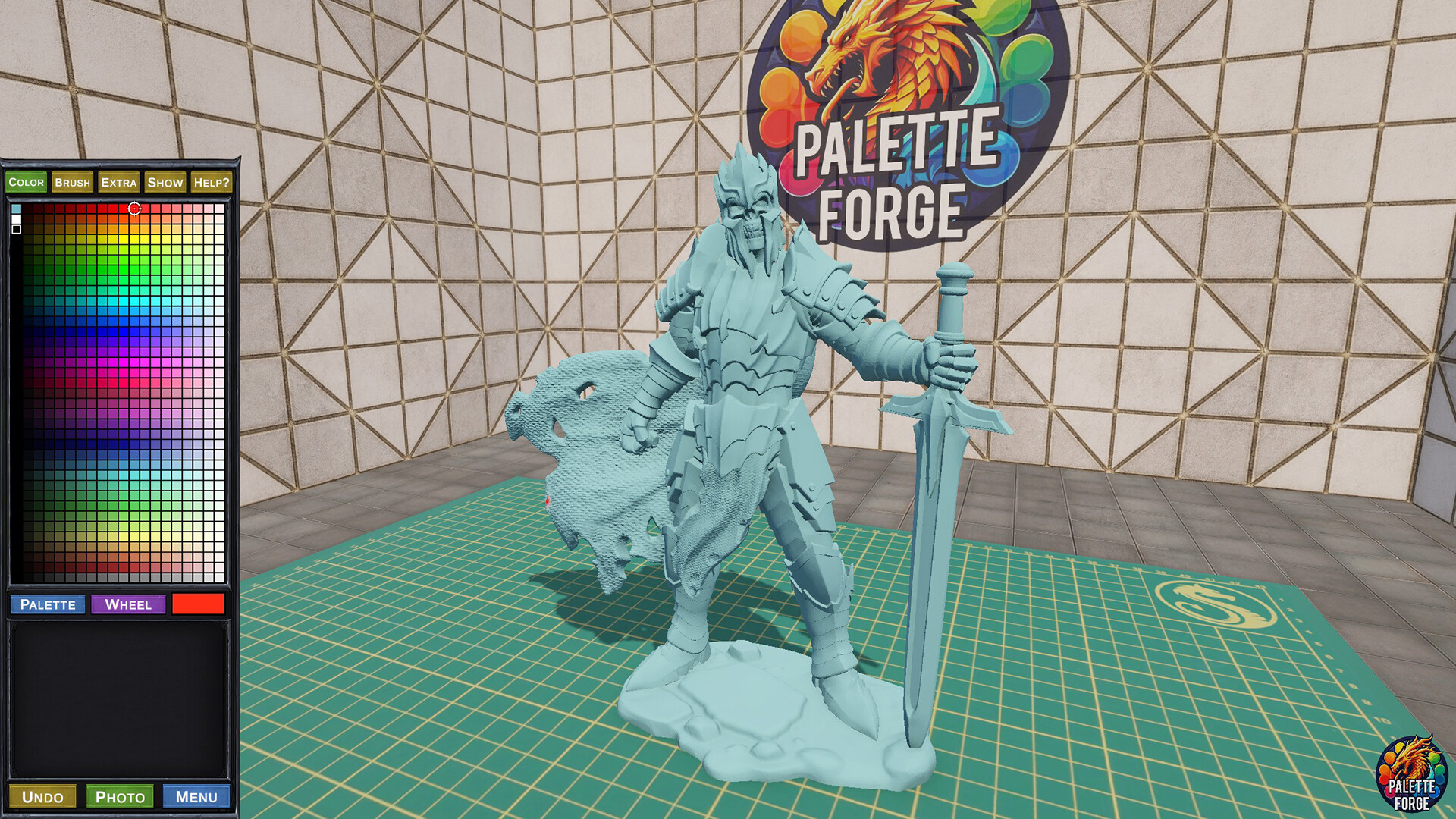 #5. Palette Forge (Steam) Podle: Midlife Hobbies