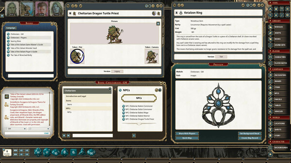 Fantasy Grounds - Cheltarians and Molly Bundle