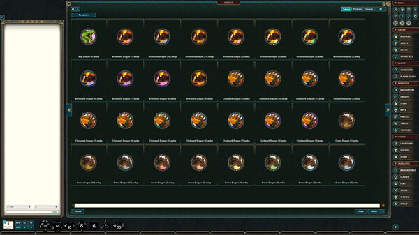 Fantasy Grounds - Portal Packs - Token Essentials: Dragons of the East