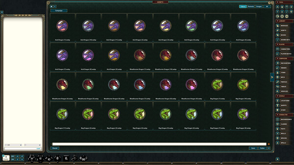 Fantasy Grounds - Portal Packs - Token Essentials: Dragons of the East