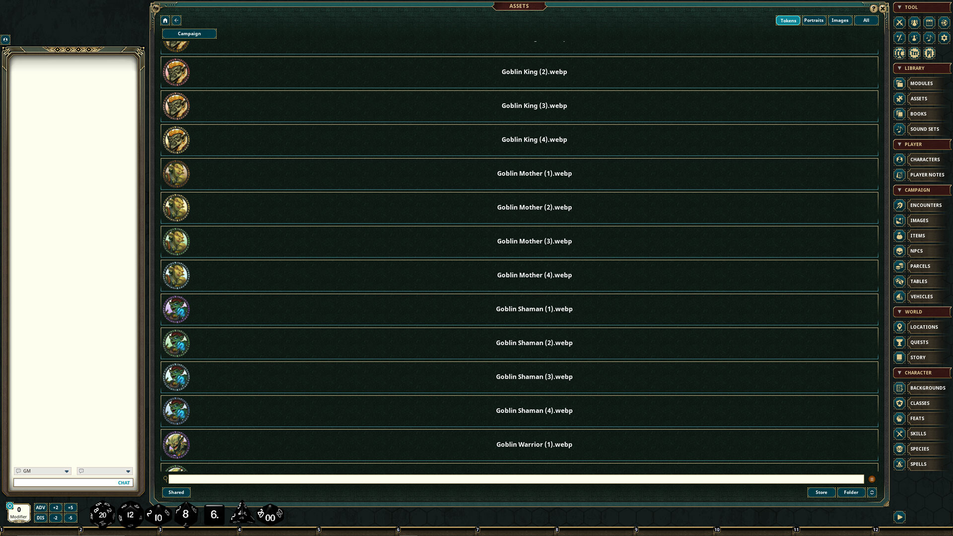 Fantasy Grounds - Portal Packs - Token Essentials: The Warbandのスクリーンショット 1