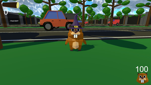 BEAVER RAMPAGE game for Linux 1