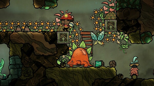 Скриншот из Oxygen Not Included: The Prehistoric Planet Pack
