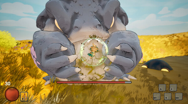 Screenshot of 玻灵：冲破轮回 gameplay showing in-action mechanics