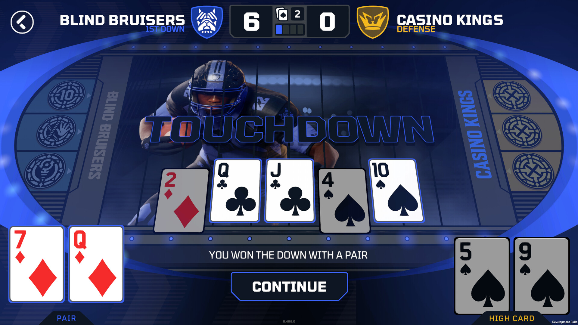 Touchdown Poker Featured Screenshot #1