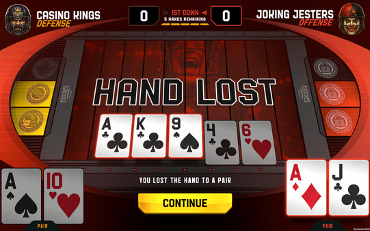 Touchdown Poker screenshot 3